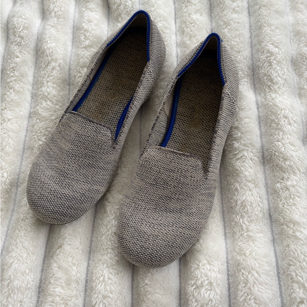 Rothy’s gray kids loafer